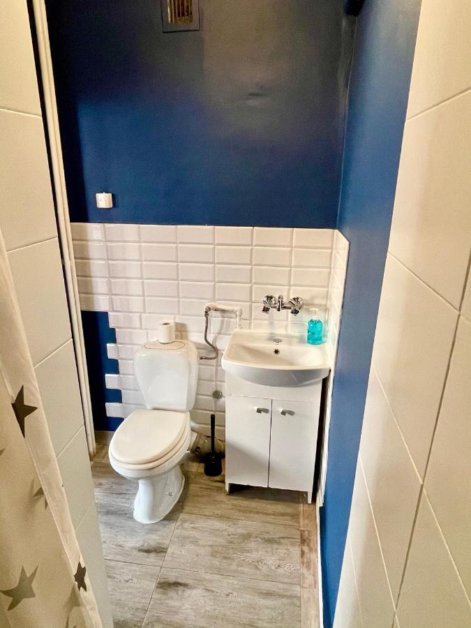 Super Apartament BLUE Ścisłe Centrum Dwie Linie Metra Netflix WiFi 300 Mbs Panorama Miasta Varşovia Exterior foto